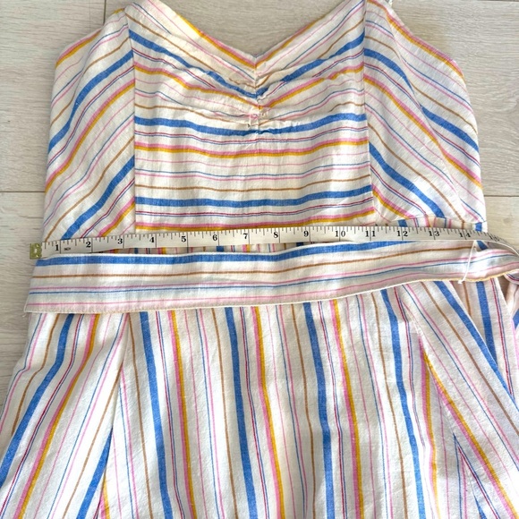 GAP Striped Adjustable Spaghetti Strap Lined Dress - Picture 2 of 6